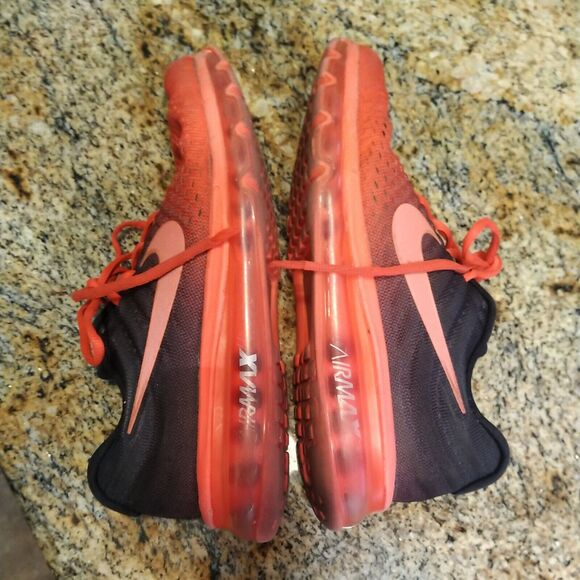 Nike Air Max 2017 Bright Crimson/Total Crimson/Black (849559-600) Men's Size 7.5 - Picture 7 of 12